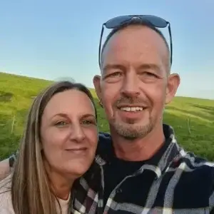 Marcus and Ell, who run The Badger Sett